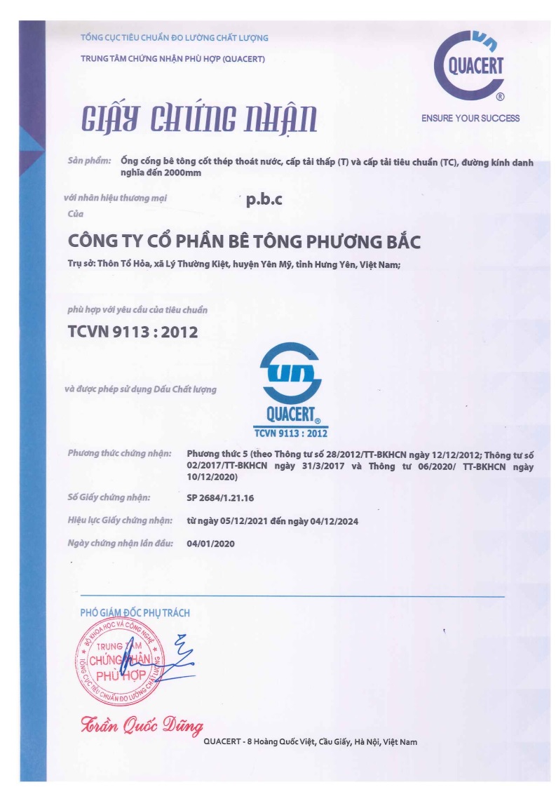 Chứng nhận ISO